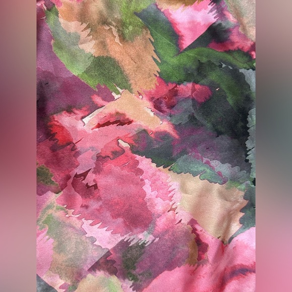 NEW MISA Los Angeles AMAN TOP Sz M Watermelon Tourmaline Cropped - Picture 9 of 9